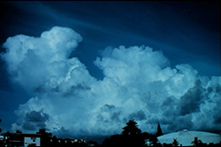 a large thundercloud